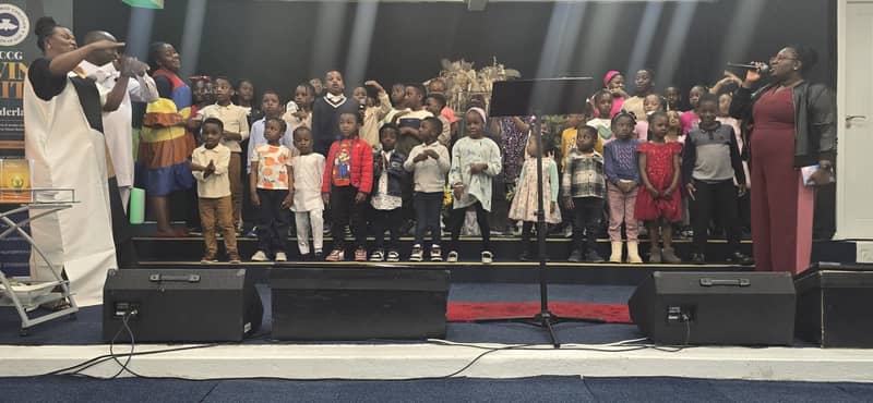 Families and young people at RCCG Living Faith Sunderland