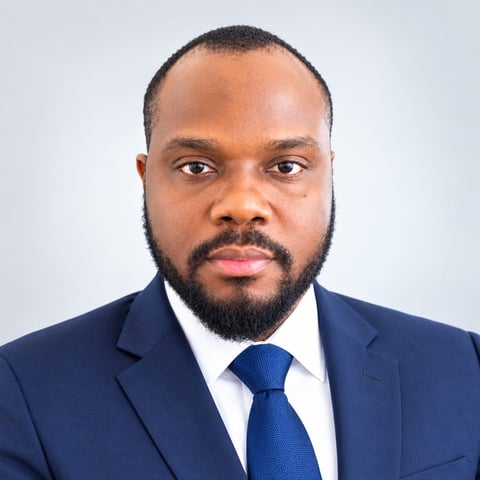 Portrait of Chukwuemeka Peter, Minister and HOD of the Teaching Ministry