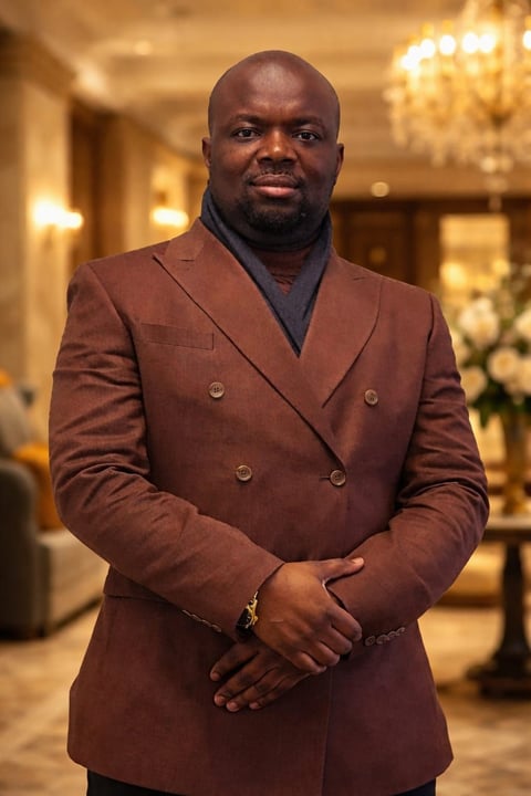Portrait of Pastor Dr Peter Asuata, Senior Pastor